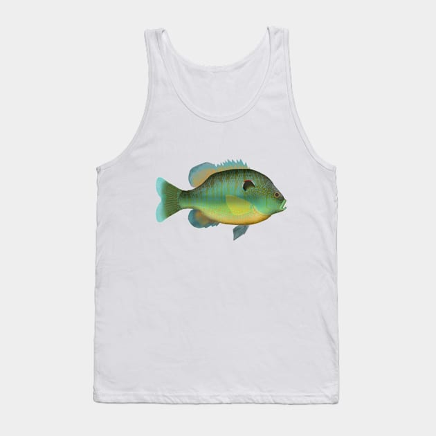 Northern Sunfish Tank Top by FishFolkArt